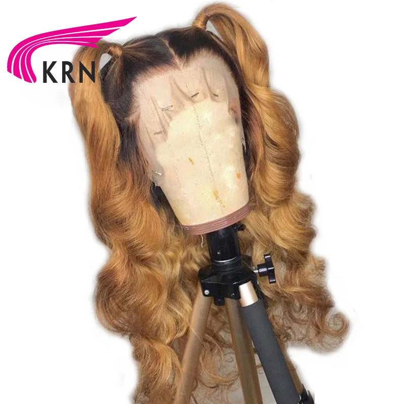Ombre color Lace Front Wig