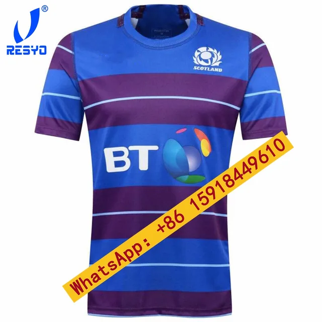 RESYO 2017 Scotland RUBGY JERSEYS/TOP QUALITY  FREE SHIP