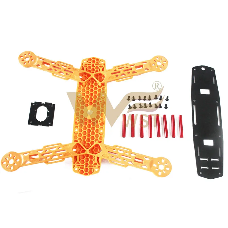 Квадрокоптер QAV250 cross racing drone QAV X 250 инженерный пластиковый материал рамка W UAV FPV DIY