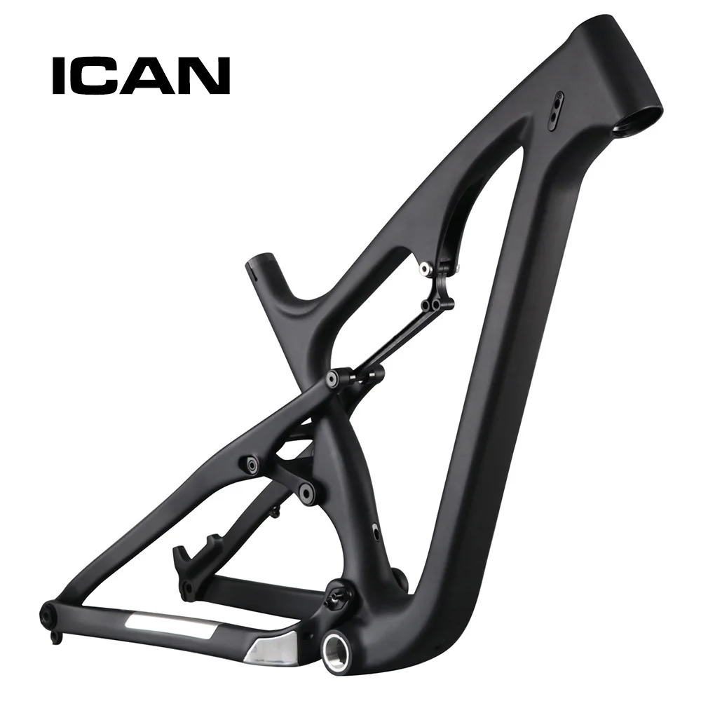 Снежный велосипед Icanbikes 26ER с полной подвеской карбоновая рама для велосипеда на