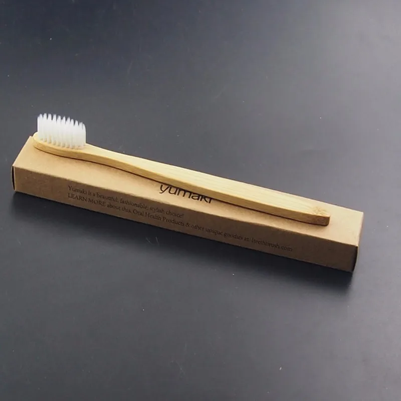 DR. PERFECT 2 шт. гладкая полированная деревянная зубная щетка бамбук новинка бамбуковая зубная щетка мягкая щетина BPA бесплатно нейлоновая щетина