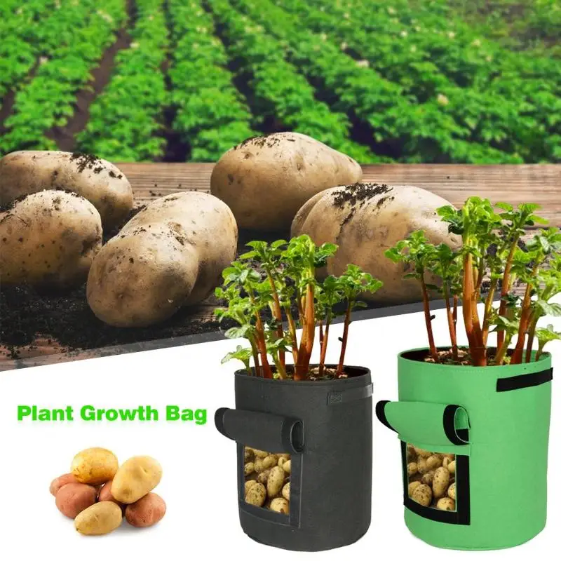 

Foldable Home Garden Plant Growth Bag Potato Tomato Vegetable Flower Plant Planting Gardening Grow Pot for Garden