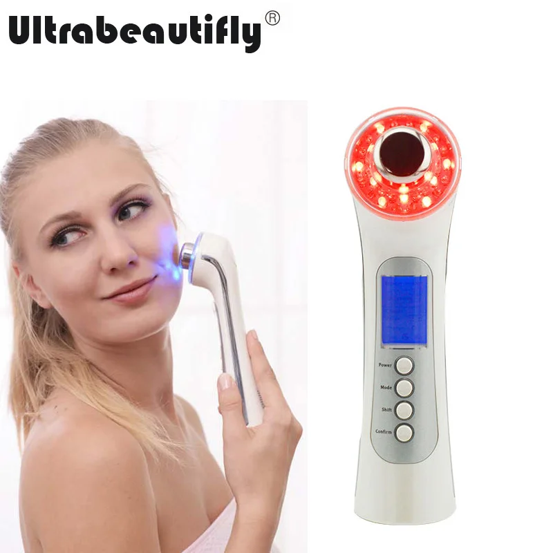 Galvanic Ultrasonic Photon Skin Renewal Fat Burn Double Chin Removal