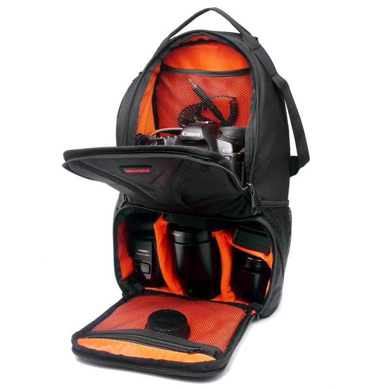 INDEPMAN камера слинг рюкзак большой емкости DSLR камера сумка для Canon Nikon sony Fuji Olympus сумка через плечо со штативом