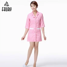 Медицинская форма для медсестры женская одежда косметолога летняя больница салон красоты Сауна Массаж ног техник спецодежда униформа