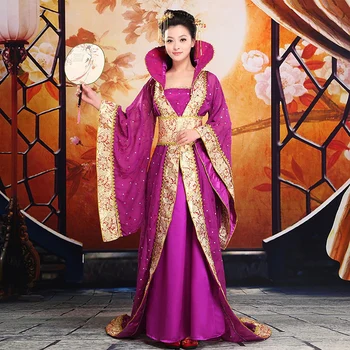 

Brand New Purple Chinese Ancient Infanta Dramaturgic Dress Photo Costume Ming Dynasty Princess Dress Cosplay One Size 0813010
