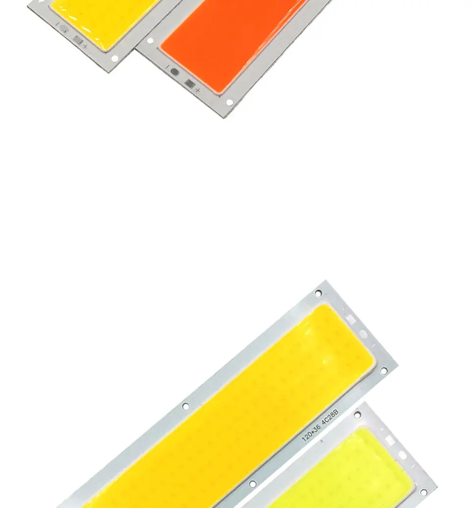 COOLEEON 12036mm COB LED Bulb DC 12V 10W Light Emitting Diode Red Blue Warm Natural Cool White LED Lamp for DIY Car Lighting (5)