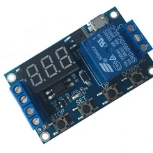 1 способ реле Модуль управления Временная задержка отключения питания выключатель с выдержкой времени таймер Выключатель