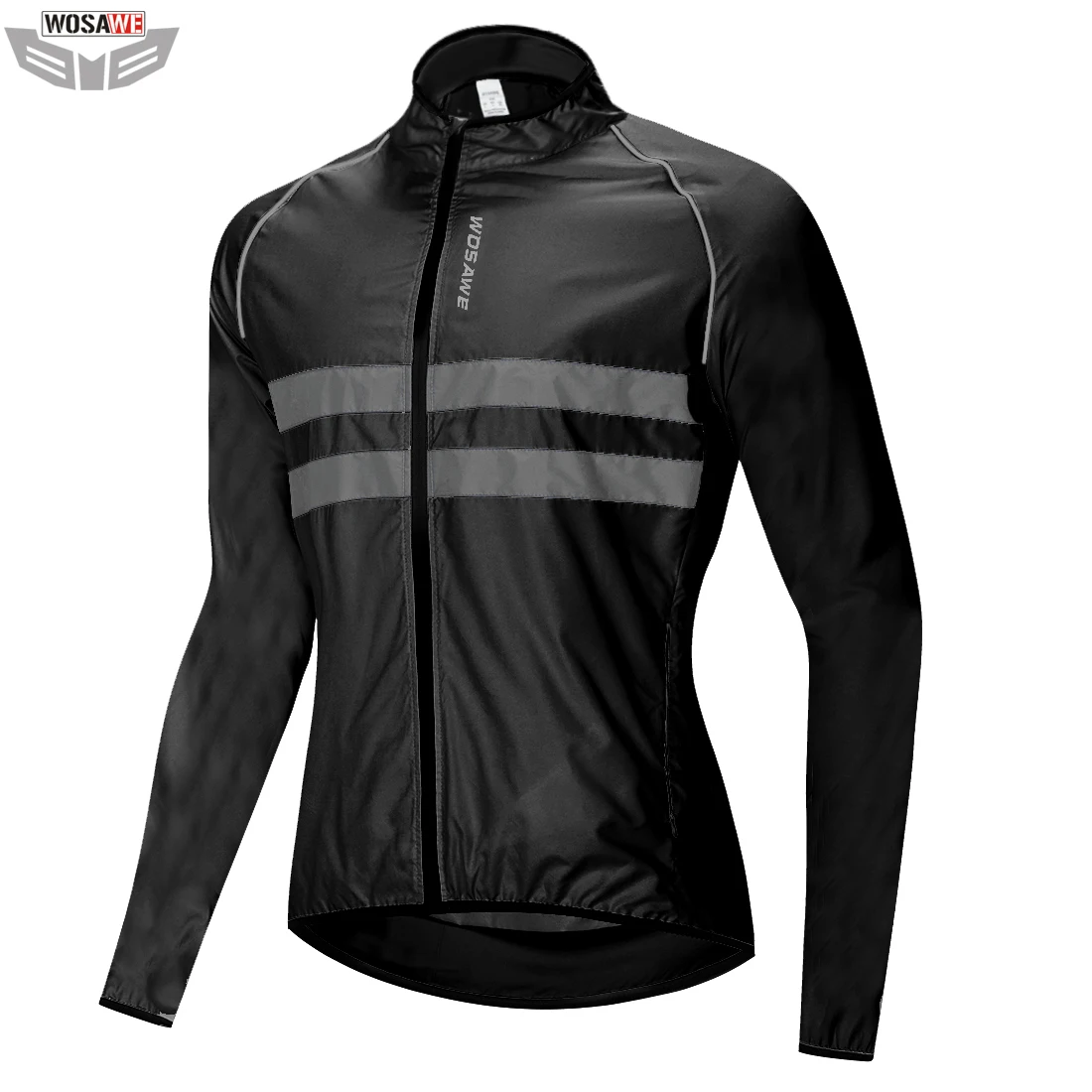 

WOSAWE Motorcycle Jacket High visibility Reflective Jacket Wind Coat Men Women Safety Motocross Motorbike MOTO Protection Gear