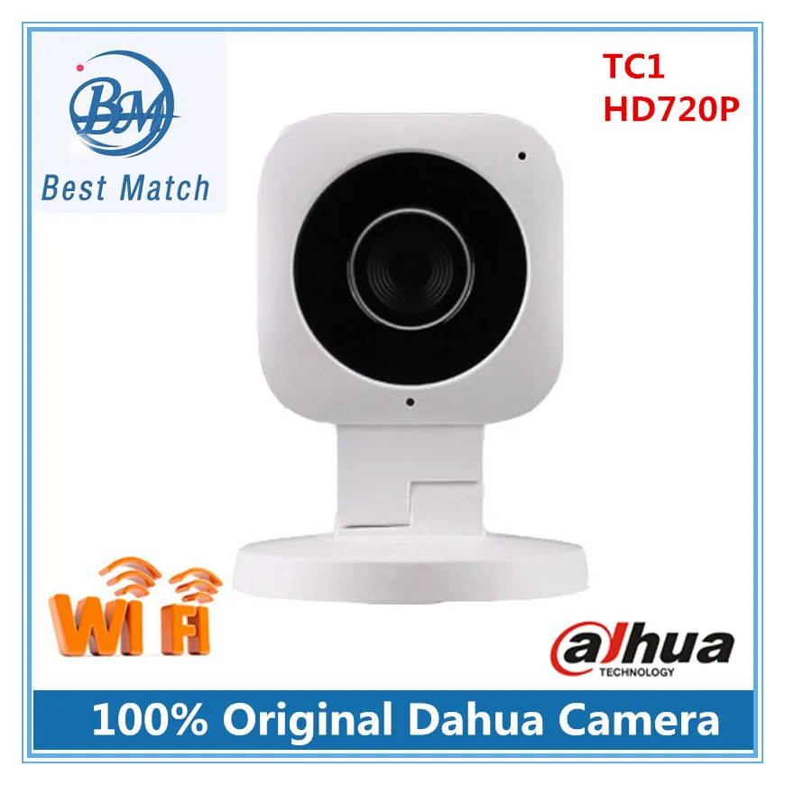 Newest Dahua LeChange lightweight TC1 Wireless network camera 720P multi-function alarm  Surveillance WIFI IP Camera Bult-in Mic