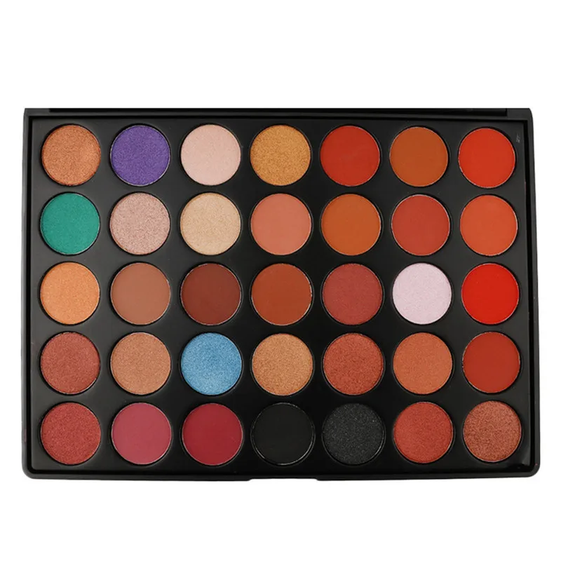 

35 Colors Matte Eye Shadow Shimmer Powder Palette Cosmetic Makeup Beauty Brighten Profissional Waterproof Eye Shadow Maquillajes