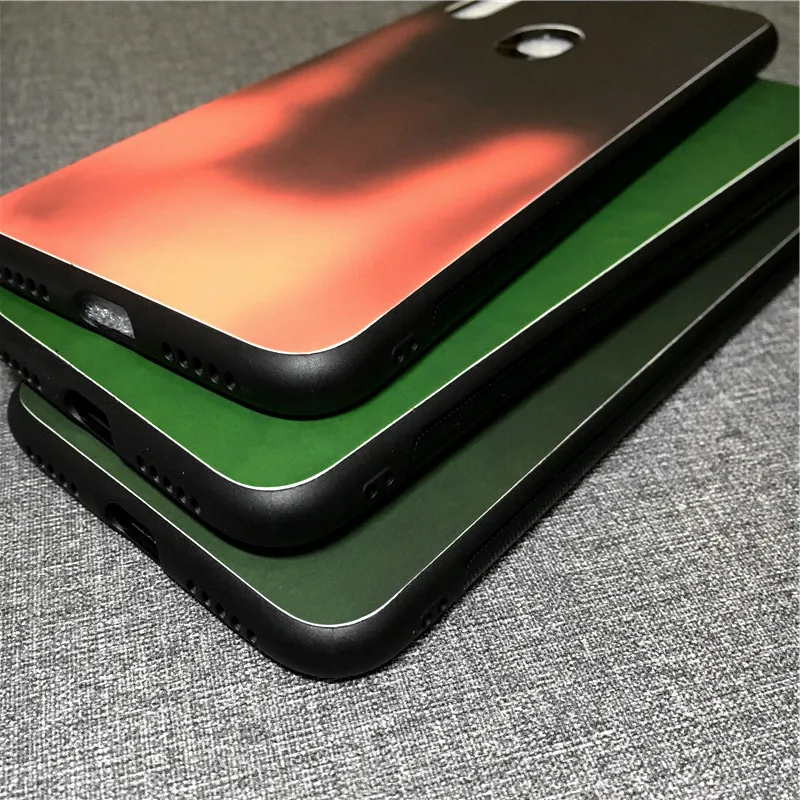 Mobile Phone Case Heat-sensitive Color Mobile Phone Leather Case For Xiaomi mix2s note3 8se A1 Redmi note5pro k20pro 5plus max3