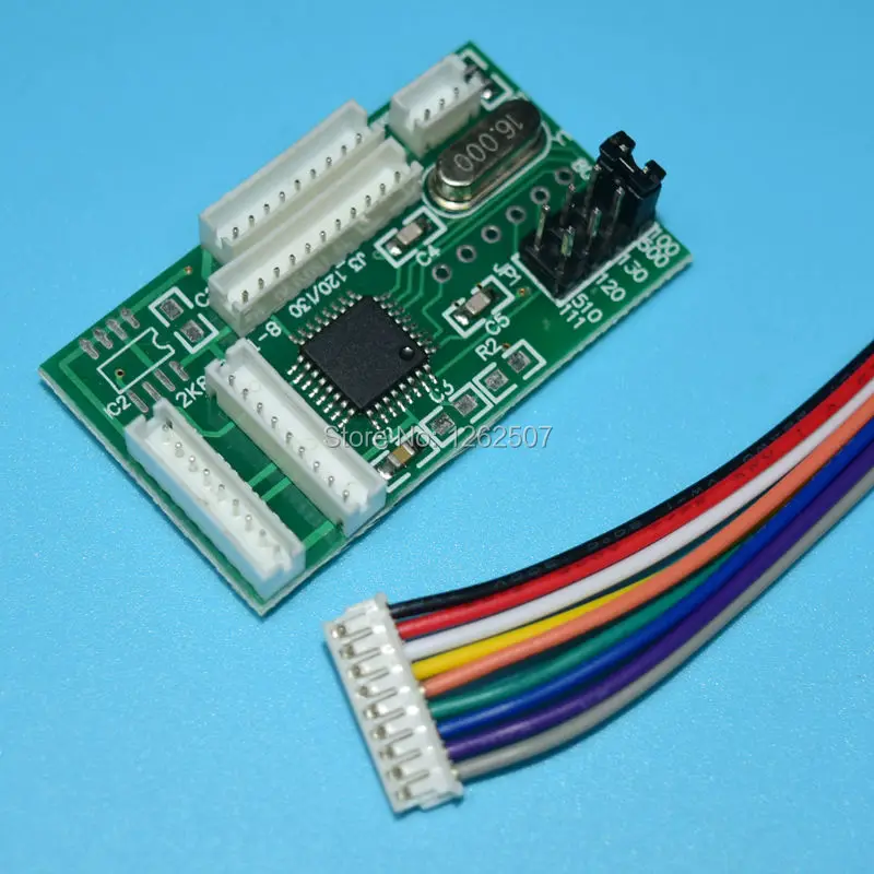 Auto Reconjunto Uso Permanente 10 82 11 84 85 para Hp500 Hp800 Hp510 Decodificador de Chip para hp Designjet 100 500 800 120 130 510 111 Plotters - Imagem 6