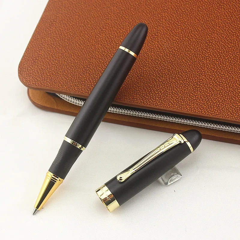 Jinhao 450 Исполнительный шероховатая поверхность черная 16 цветов Ручка-роллер