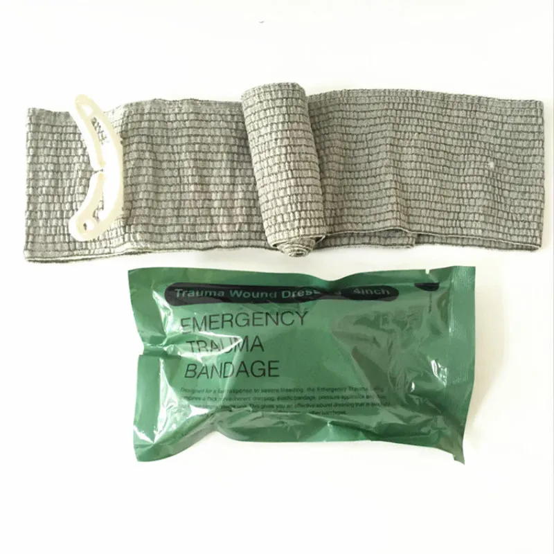 

Medical Compression Israeli Bandage Emergency Gauze Tape Trauma Dressing Force Training First Aid Hemostatic Drop Shipping