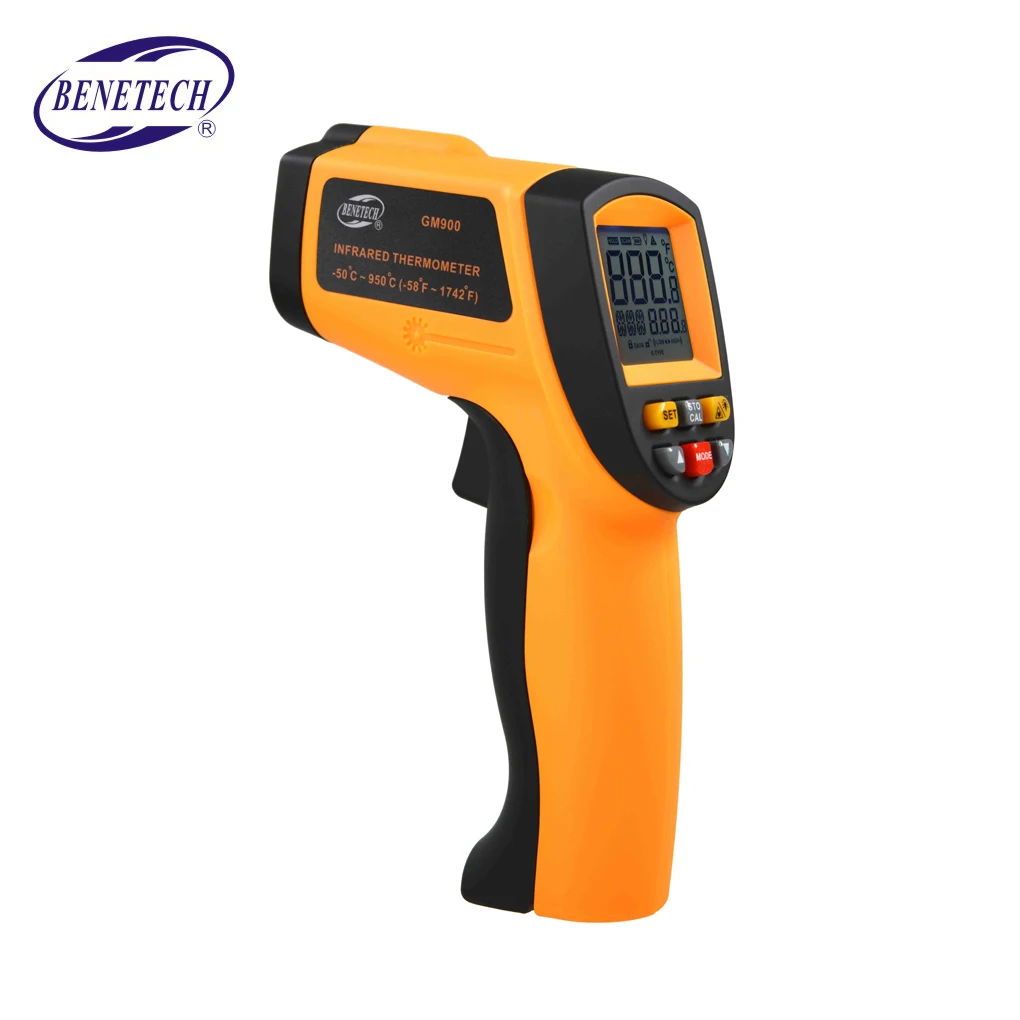 

GM900 Thermometer Digital IR Infrared Temperature Meter Non-contact LCD Handheld Pyrometer