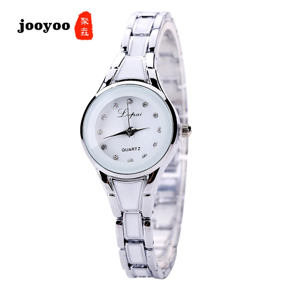 

Women's Bracelet Watch Korean Version Of The Diamond Fashion Simple Casual Trend Dress Ladies Quartz Watch jooyoo