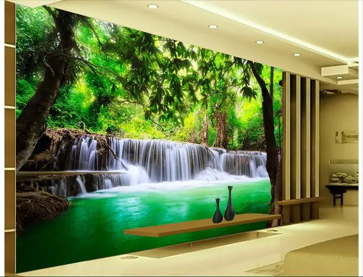 3d wallpaper custom photo non woven mural wall sticker 3 d 
