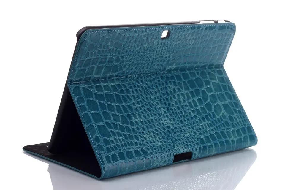

Crocodile Magnetic Stand PU Leather Shell Cover Case For Samsung Galaxy Tab 4 10.1 T530 T531 T535 SM-T530 SM-T535 Tablet Coque
