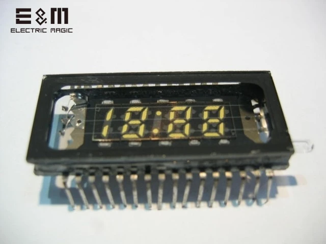 

E&M VFD Module Screen Panel For HIFI Clock Diy 3 Color Graphical Lattice SCM Vacuum Fluorescent Display LCD Same as SVC-01MS01S