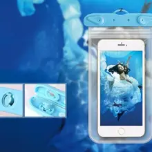 35 м под водой 6 дюймов прозрачная Водонепроницаемая Защитная крышка для телефона для плавания чехол для дайвинга