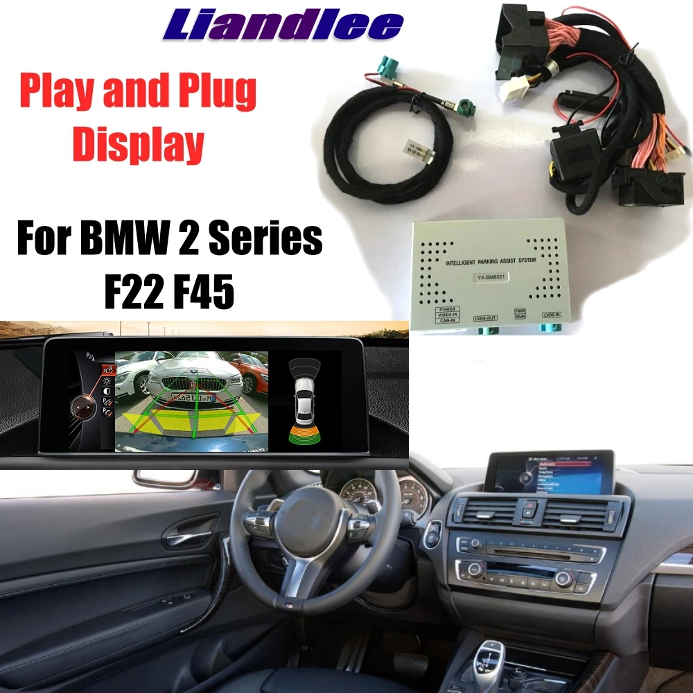 

Liandlee Parking Camera Interface Reverse Back Up Camera Kits For BMW 2 F22 F45 CCC CIC NBT EVO Display Upgrade