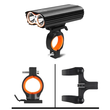 

Bicycle Front Light Bike 2000Lm Headlight T6 Leds Cycling Lamp Lantern Flashlight For Mountain bike or road Bicycle