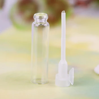 

100pcs/lot 1ml Refillable Empty Glass Perfume Bottles Deodorant Vial Perfume Flask Woman Empty Bottle Mini Tube #44471