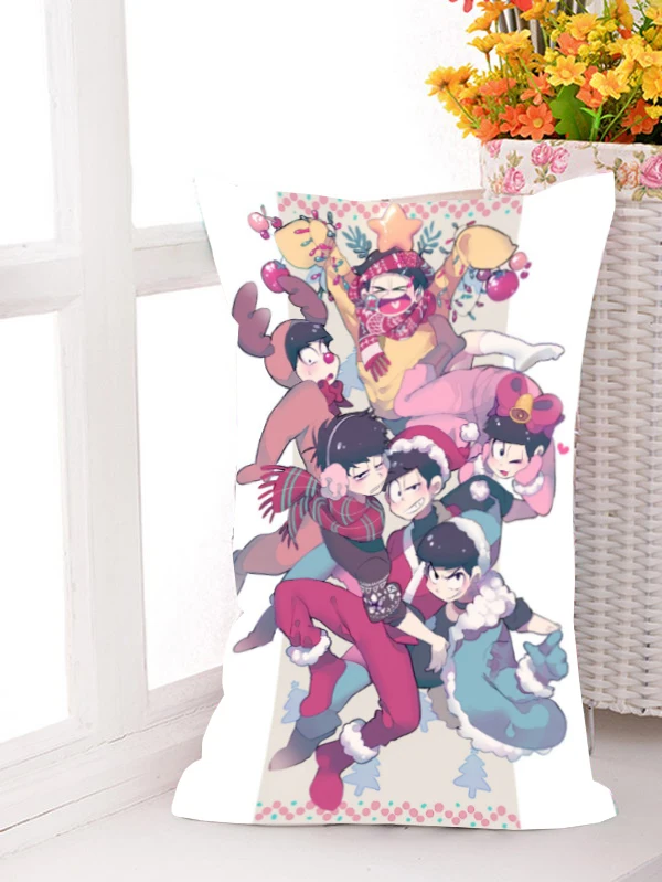 Mr. Osomatsu аниме Matsuno Siblings 75*45 см чехол для подушки #40140 | Дом и сад