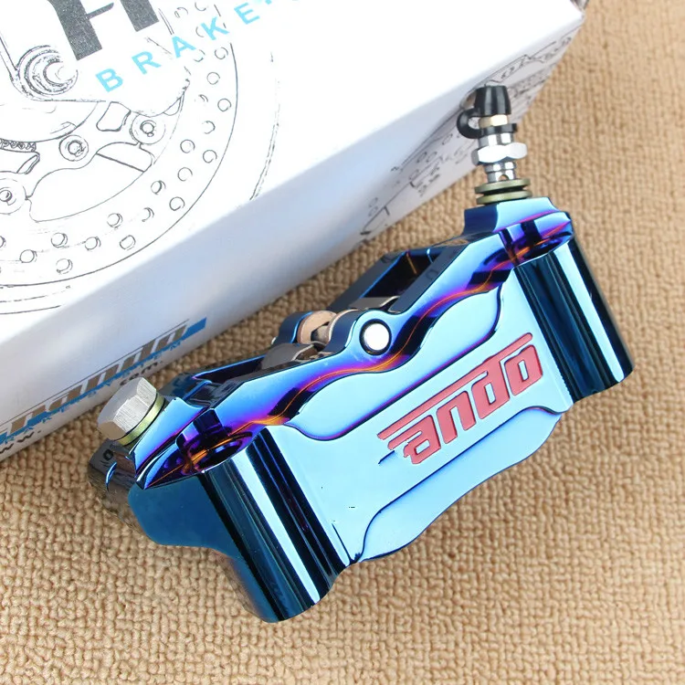 

100mm/p4 Radiant Brake Caliper Calipers Color Plating/electroplate Quality And Beautiful For Honda Yamaha Kawasaki Modify Hf2
