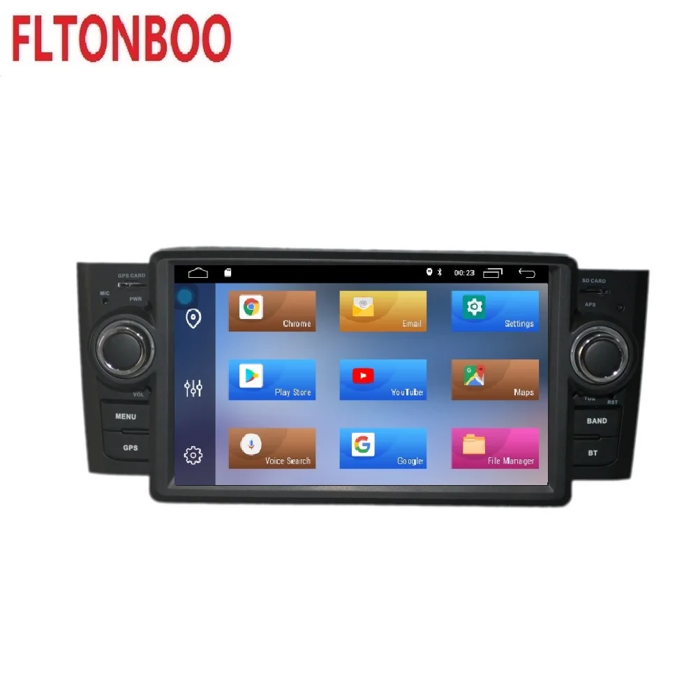 Perfect 7 inch 2 din android 9 car DVD gps navigation for fiat LINEA,radio,wifi,quad core,English,russian,french 1