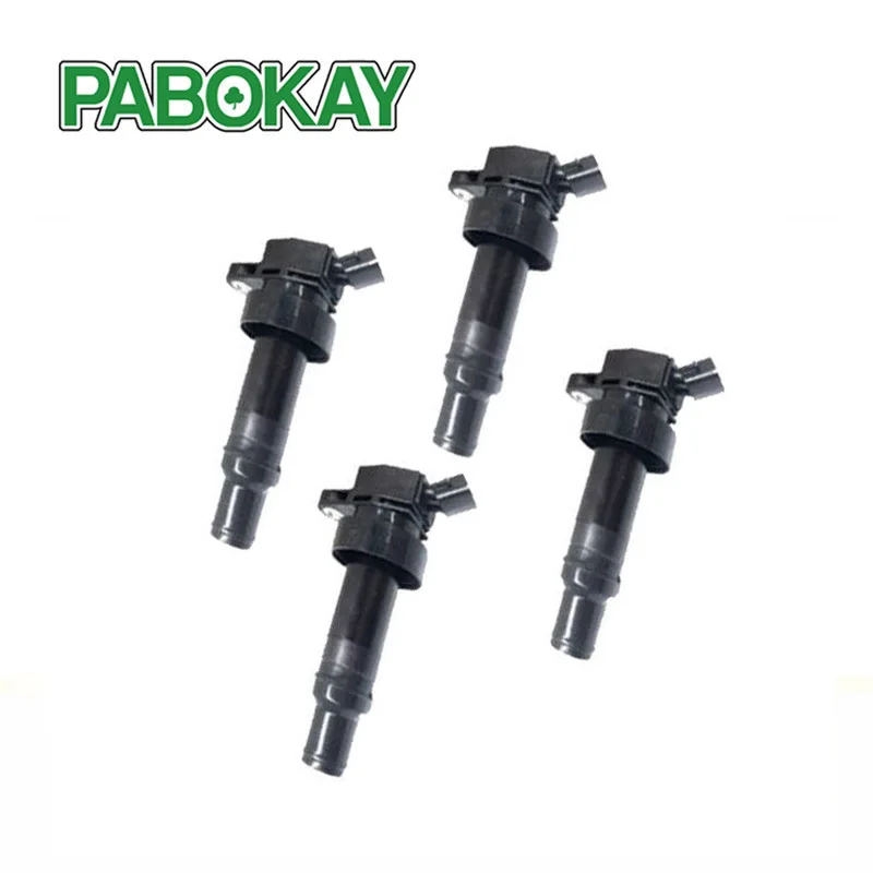 4 Pieces X Brand New Ignition Coil For Kia Rio 1.6l G4fd Hyundai