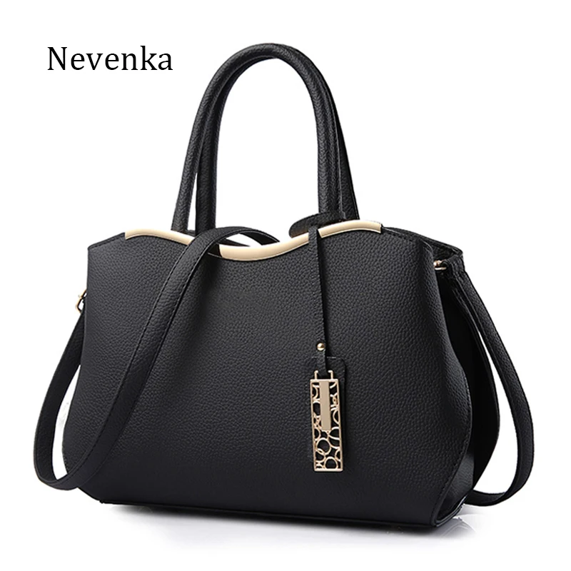 

Nevenka Fashion Women's Bag Pu Leather Handbag OL Style Shoulder Bag Casual Crossbody Bags Original Design Tote Messenger Bags