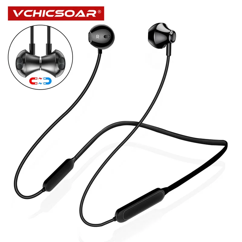 Vchicsoar Bluetooth Headphones Sports Wireless Earphones Stereo Bass Magnetic Bluetooth 4.2 Earbuds with Mic for iPhone xiaomi Vchicsoar Bluetooth Headphones Sports Wireless Earphones Stereo Bass Magnetic Bluetooth 4.2 Earbuds with Mic for iPhone xiaomi