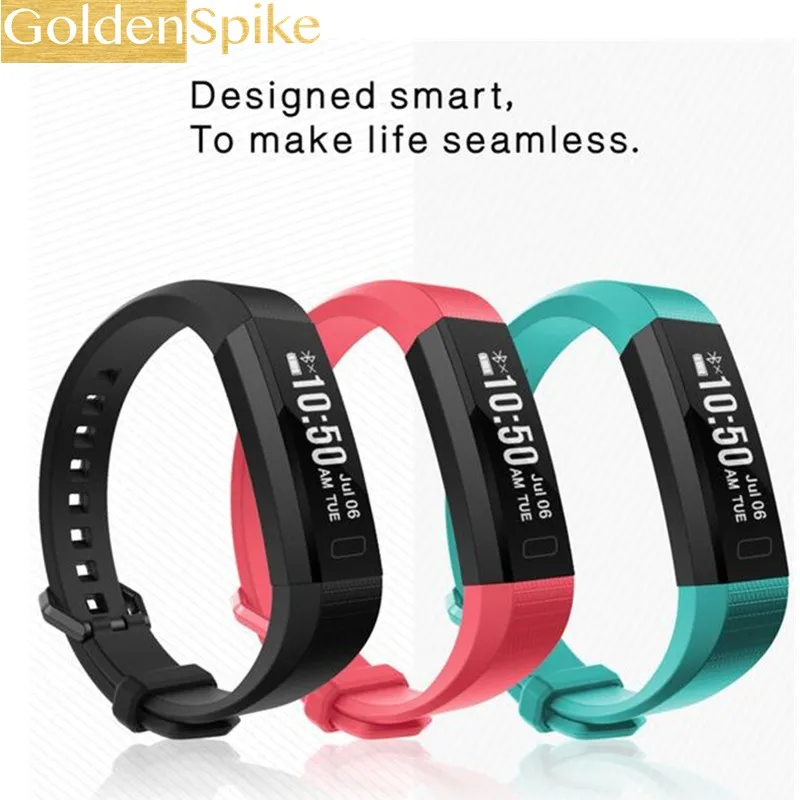 GOLDENSPIKE V11 Smartband Bracelet Heart Rate Monitor Gym Bracelet for Android iOS PK xiomi mi Band