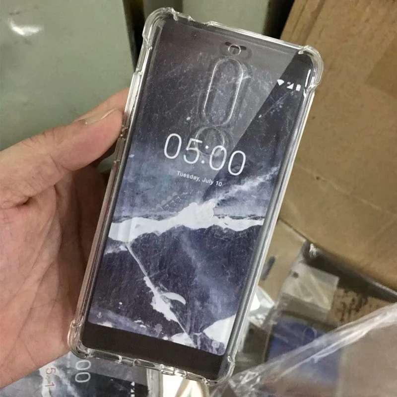 

Air Cushion Case for Nokia 2.1 3.1 5.1 Ultra Clear Transparent Soft TPU Back Cover