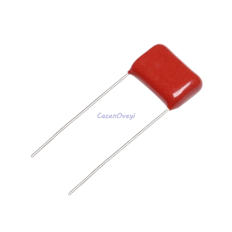 cheap 10pcs lot 250V105J Pitch 15MM 250V 105 1uf CBB Polypropylene film capacitor
