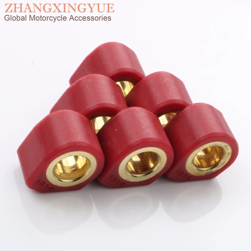 Peugeot Speedfight 3 RS LC 4.8 gram HD Variator Rollers 16x13mm Peugeot Speedfight 3 RS LC 4.8 gram HD Variator Rollers 16x13mm