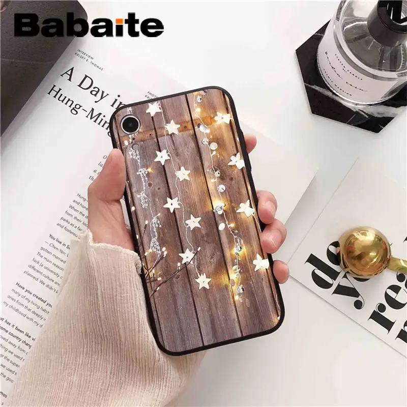 Babaite пейзаж зимний светильник Снег DIY печать PhoneCase для iPhone6S 6plus 7plus 8 8Plus X Xs MAX 5 5S XR 11 11pro 11promax - Цвет: A13