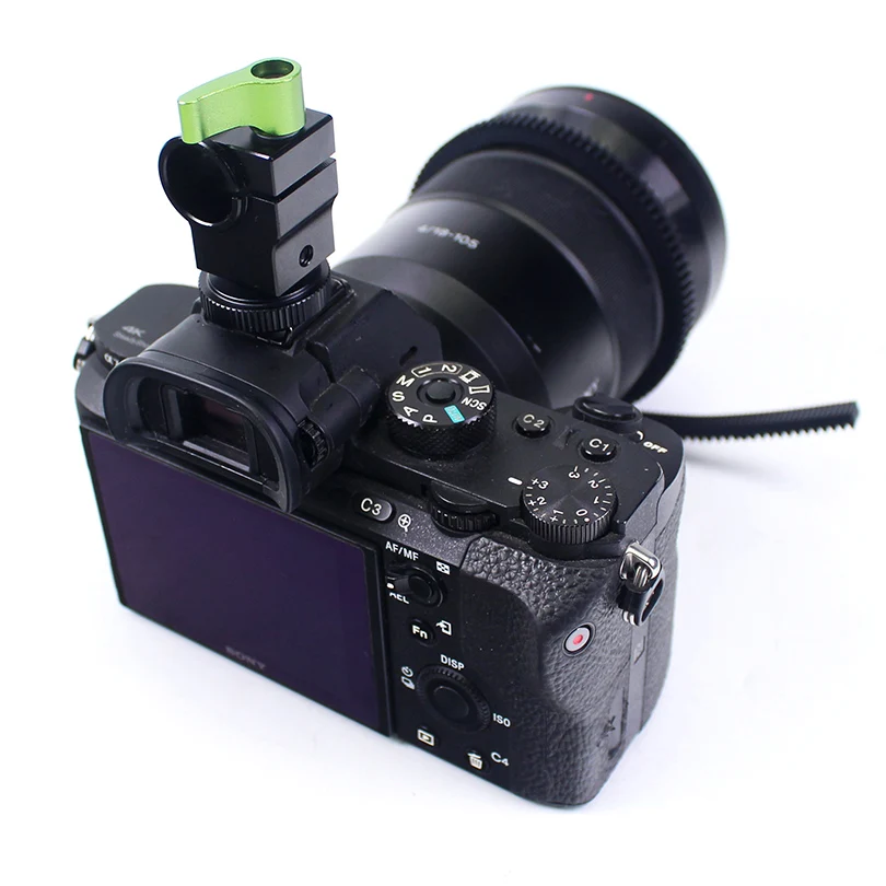 Lanparte 15 мм крепление Горячий башмак стержень зажим для камеры DSLR подходит