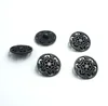 15mm&20mm bronze&silver Shank Button Metal Buttons Hollow Carved Flower Sewing Metal Buttons 20pcs 4