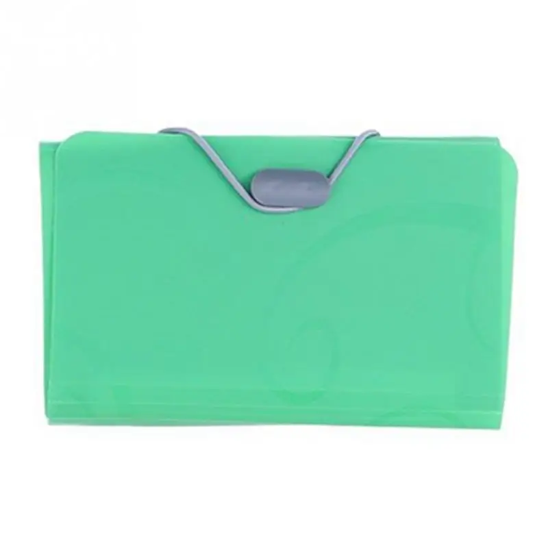 Green A6 Карманы для купюр, Сумка для документов, держатель для файлов, папка, расширяющаяся сумка для хранения файлов, органайзер, бумага, органайзер для документов - Цвет: Green A6
