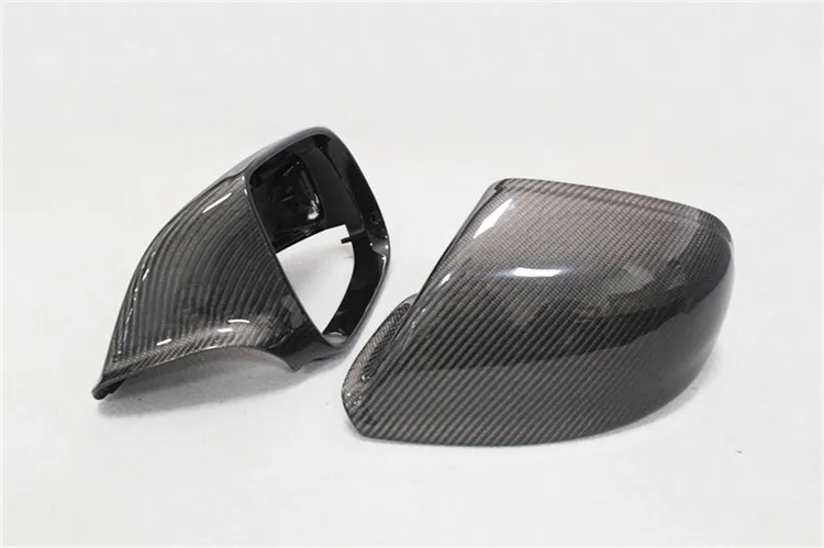 1 комплект без assit зеркало боковое зеркало заднего вида из углеродных волокон авто зеркало Кепки для AUDI Q5 SQ5 Q7- замена стиль