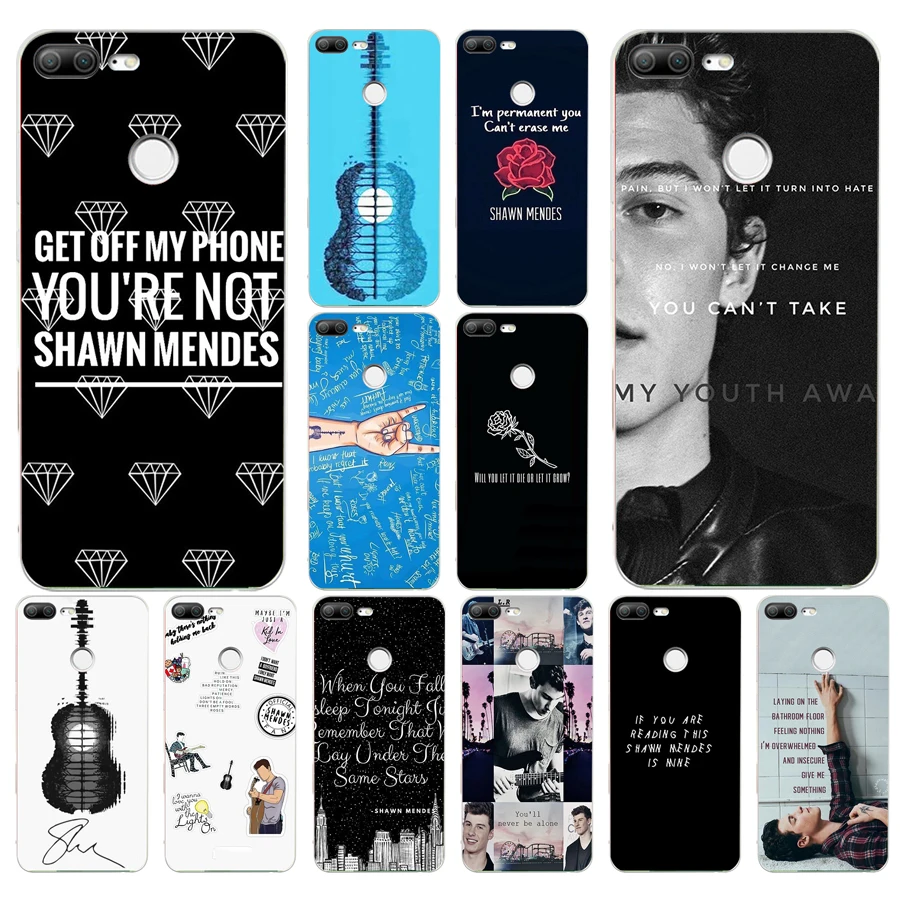 

292FG shawn mendes lyrics gift Soft Silicone Tpu Cover phone Case for huawei Honor 9 Lite