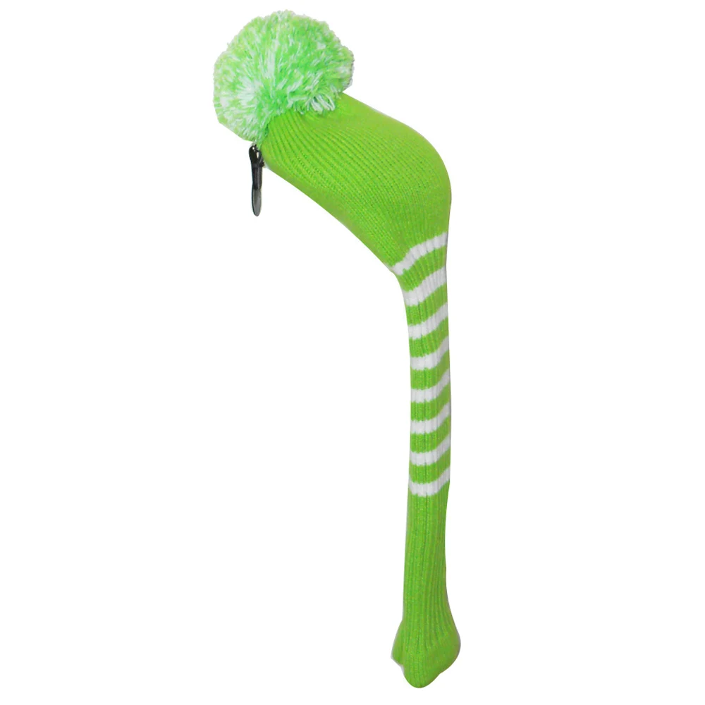 Buy Lime Green White Classic Stripes Style Golf Head