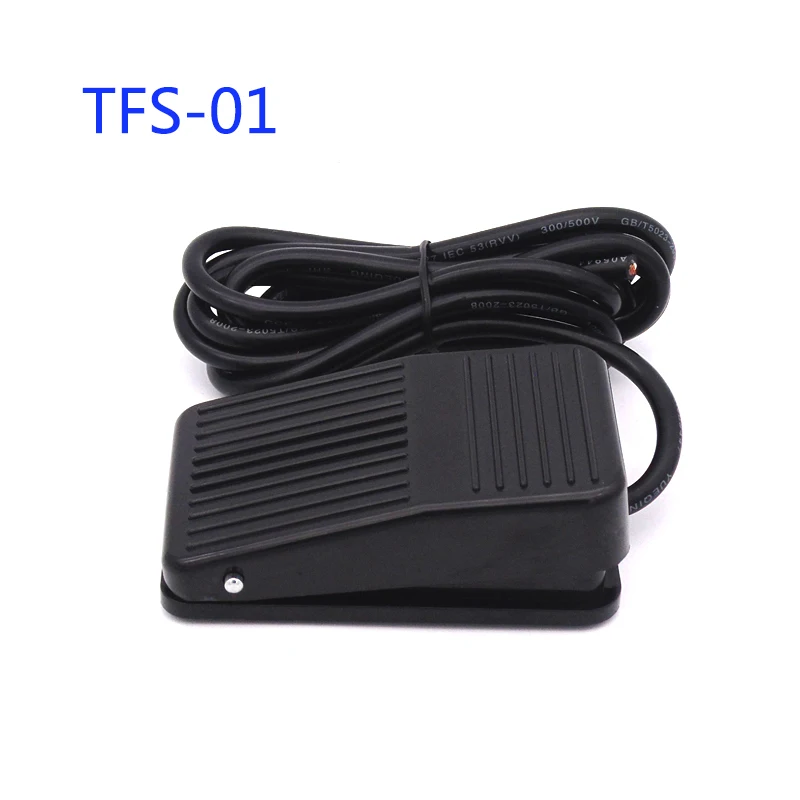 

AC 250V 10A SPDT NO NC Antislip Plastic Momentary Power Foot Pedal Switch w 2M electric wire