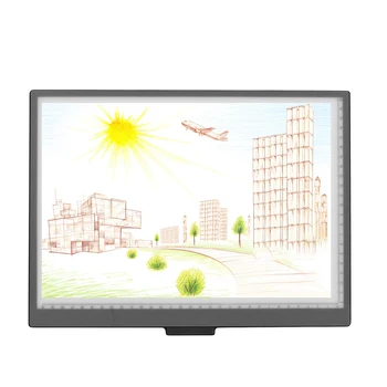 

LED Art craft A4 Light Box Tracing Light Copy board 10 Level Adjustable Brightness Stepless Eye-protecting Pad Dimming Powered