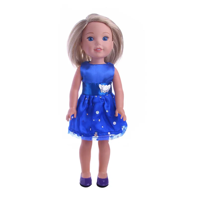 

Best sweet Doll Gift dress for American Doll Wellie Wisher doll party