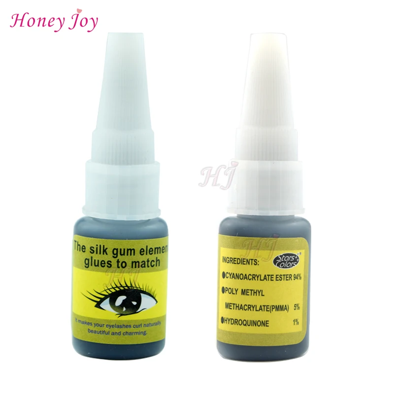 

Eyelashes Curl Naturally False Eyelash Extensions Glue Super Sticky Silk Gum Element Glues Long Lasting 30 days