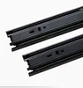 Drawer track drawer slide three rail drawer guide rail slide rail  furniture hardware fittings, slipway  2 pieces ► Photo 3/6